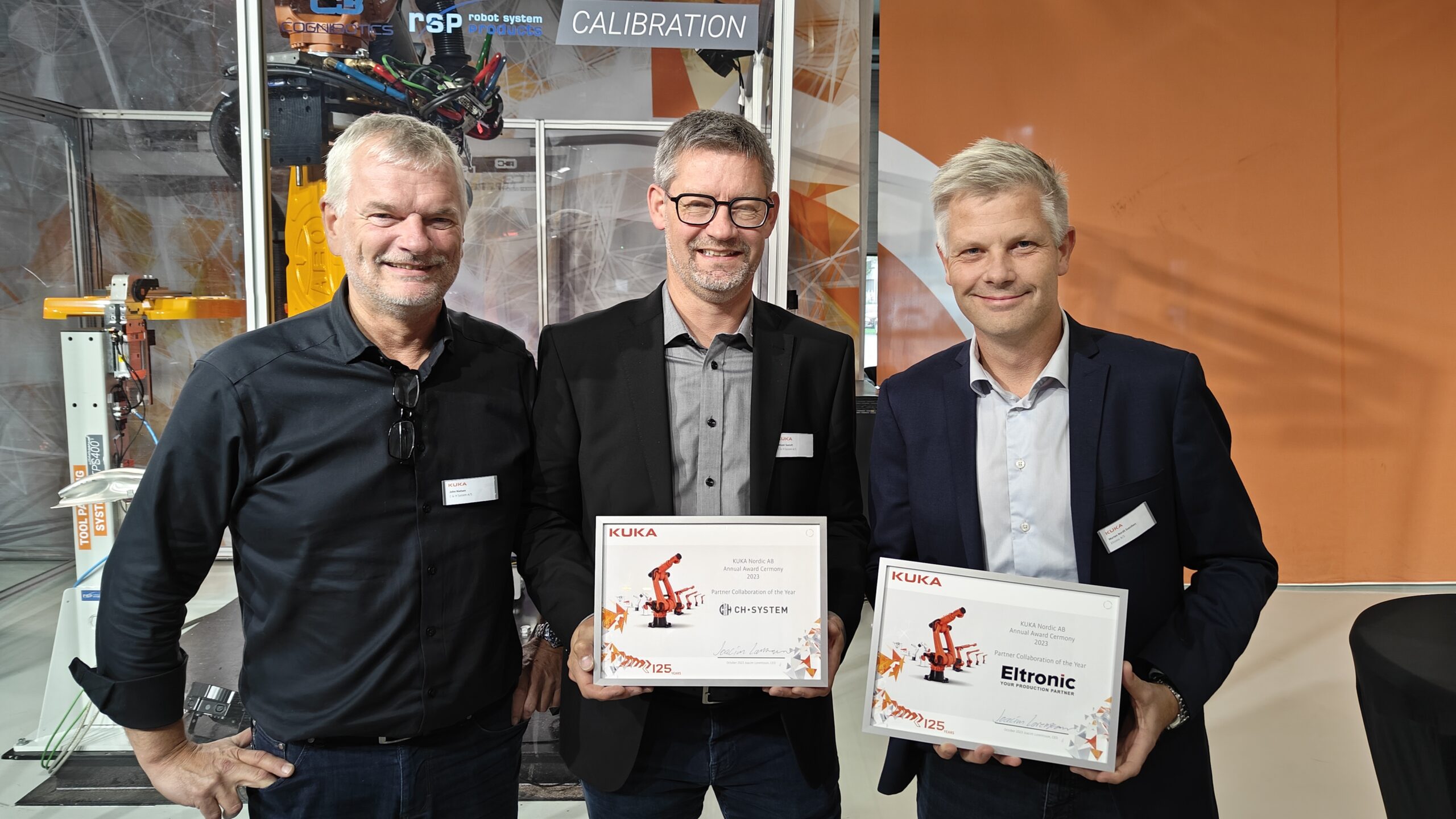 Eltronic receives KUKA award “Partner Collaboration of the year ...